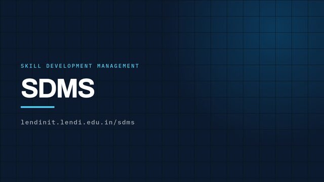 SDMS — Web & Backend Systems by Amara Dhanush Kumar
